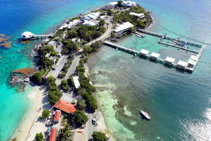 a view of a body of water